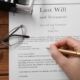 last will and testament